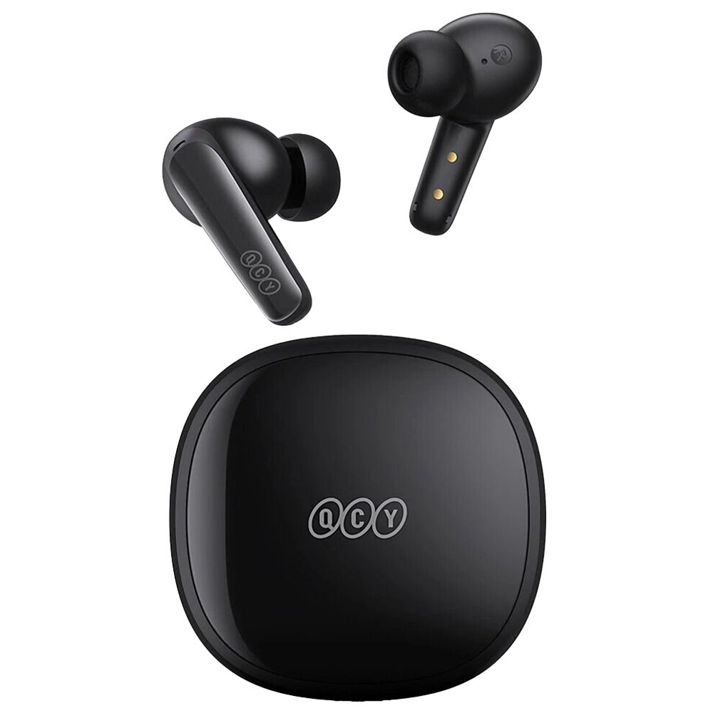 QCY - Wireless Bluetooth Earbuds T13X - Black