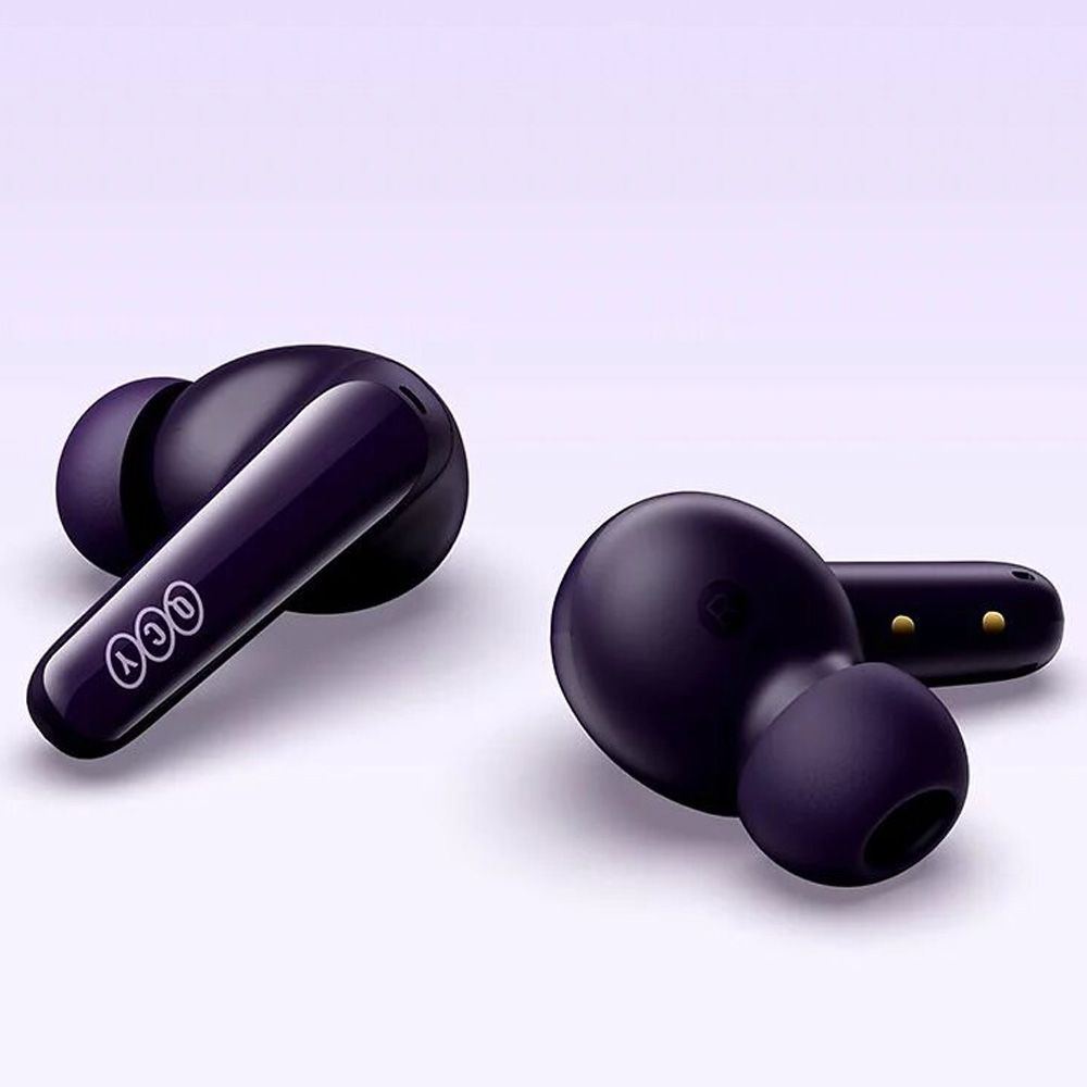 QCY - Wireless Bluetooth Earbuds T13X - Purple