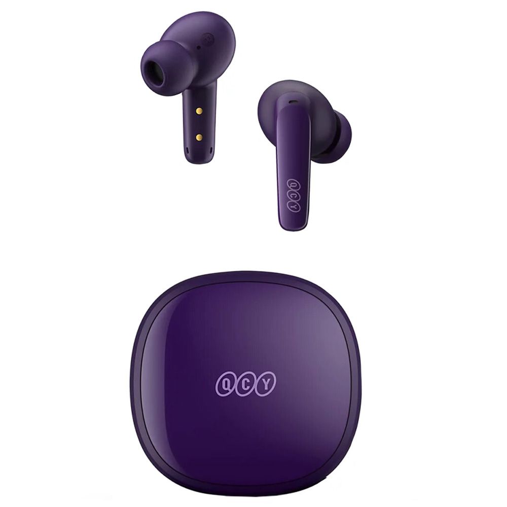 QCY - Wireless Bluetooth Earbuds T13X - Purple