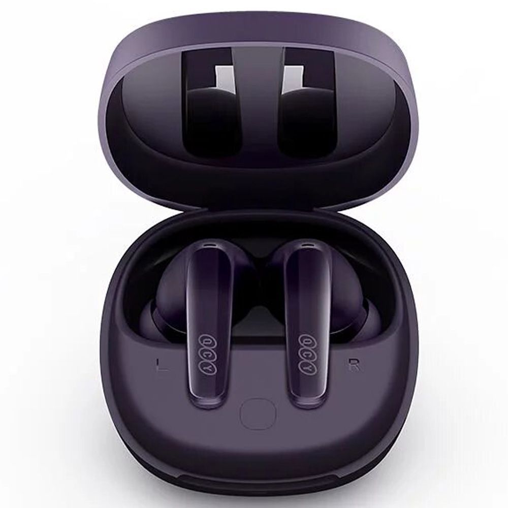 QCY - Wireless Bluetooth Earbuds T13X - Purple