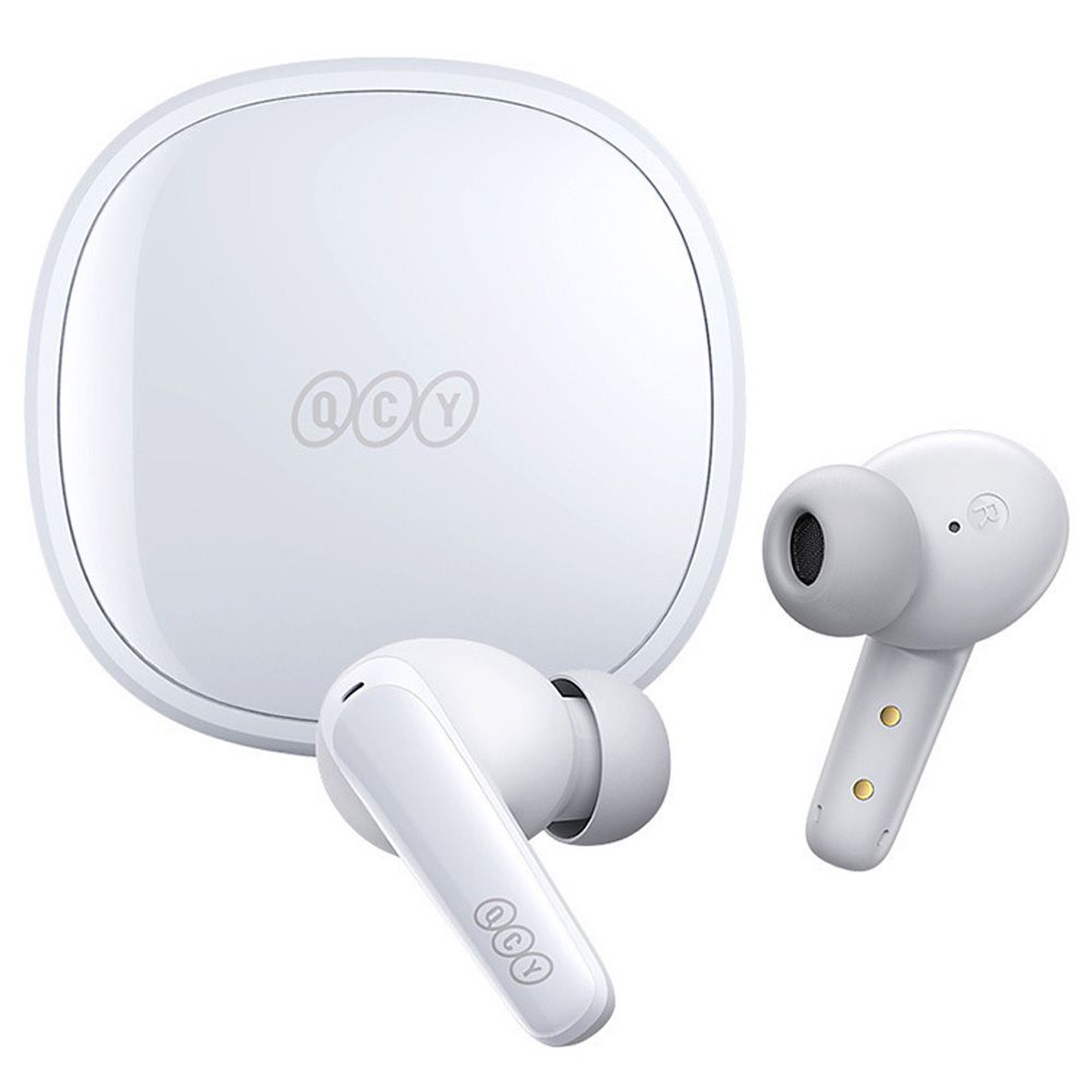 QCY - Wireless Bluetooth Earbuds T13X - White