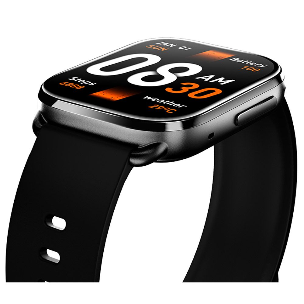 QCY - Smartwatch GS - Black - 2.02-inch