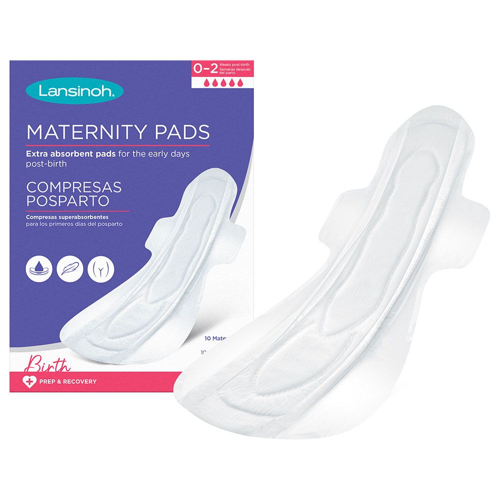 Lansinoh - Extra Absorbent Maternity Pads - L - 10pcs