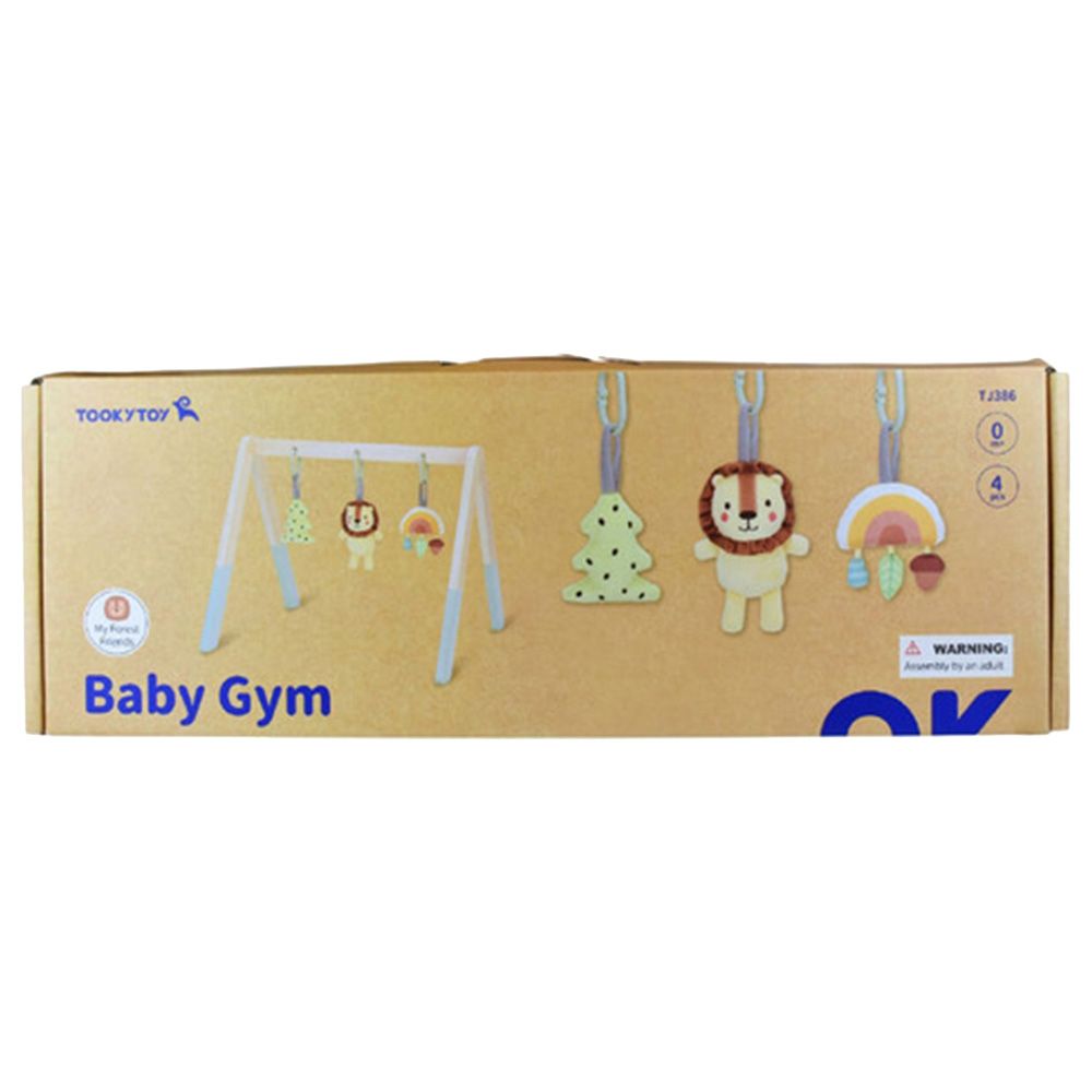 TookyToys - Wooden Baby Gym