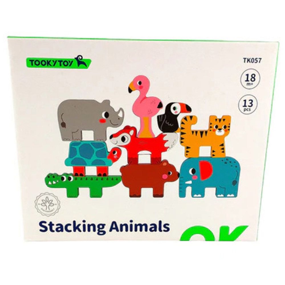 TookyToys - Stacking Animals Toys - 13pcs