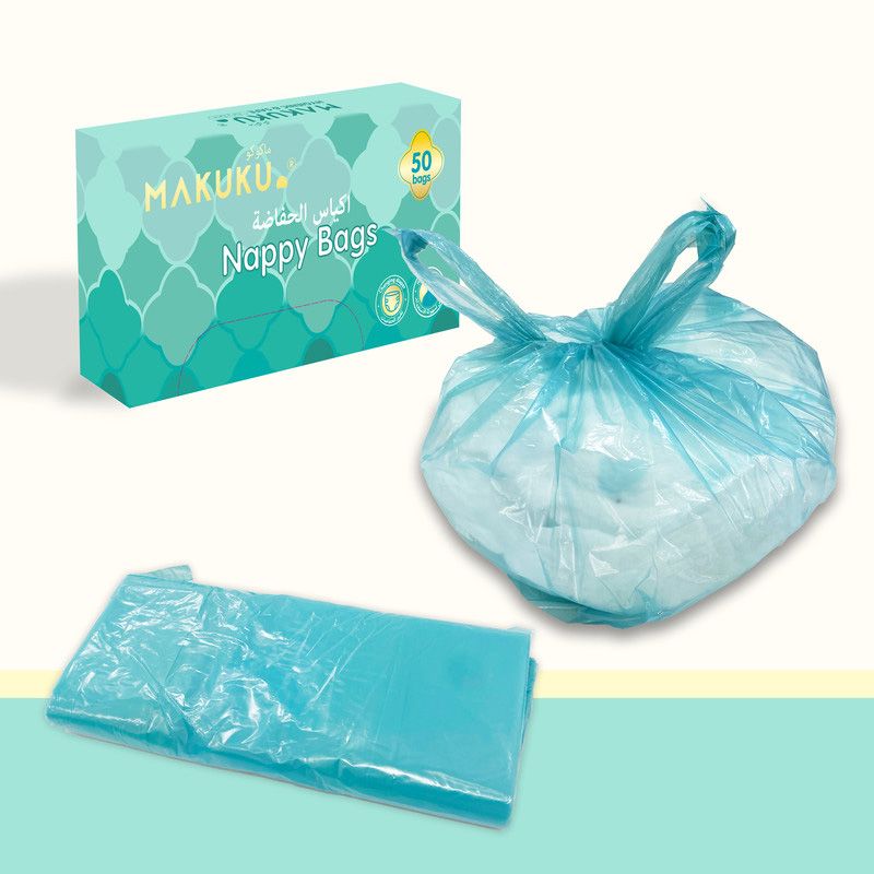 Makuku - Disposable Diaper And Nappy Bags - 50pcs