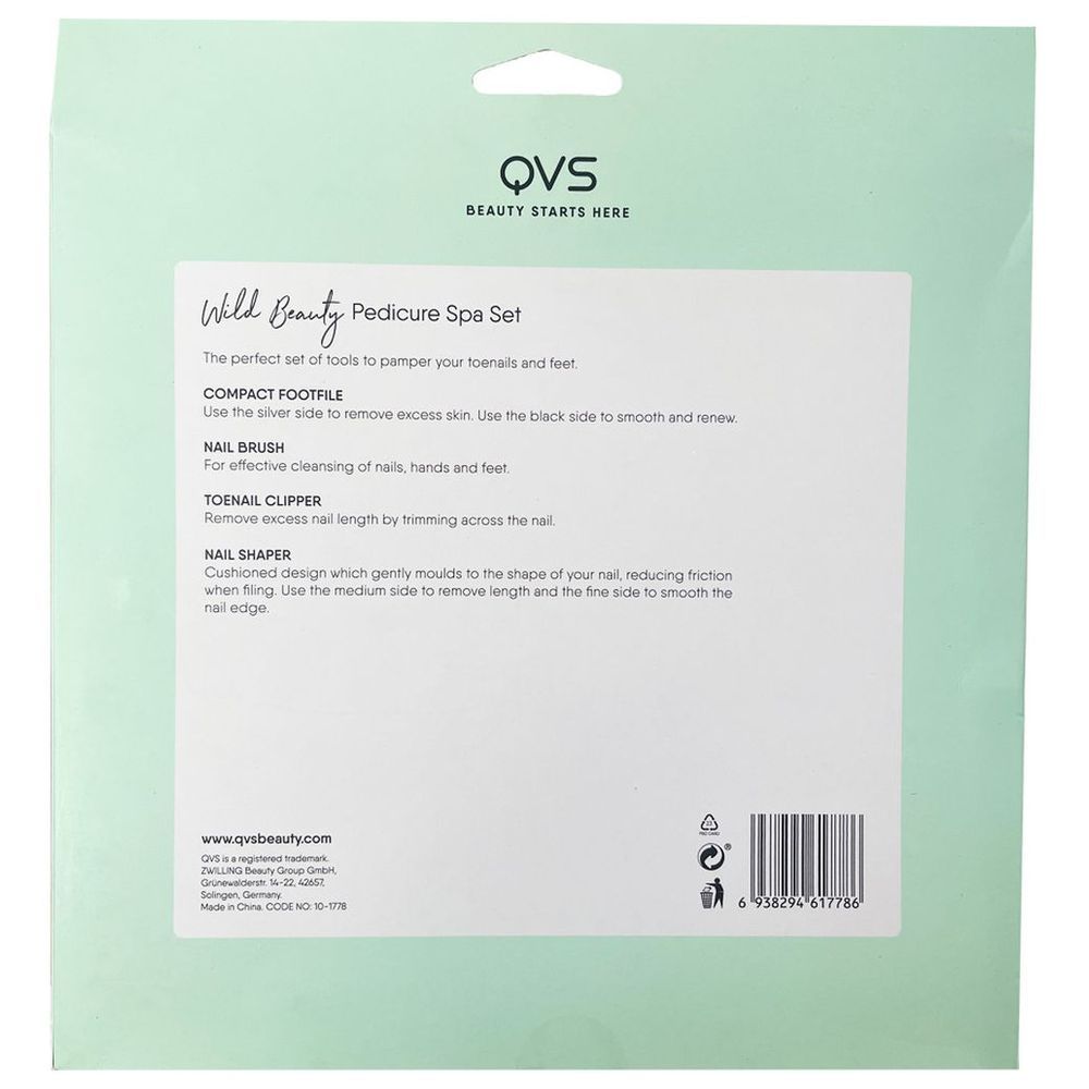 QVS - Wild Beauty Pedicure Spa Set