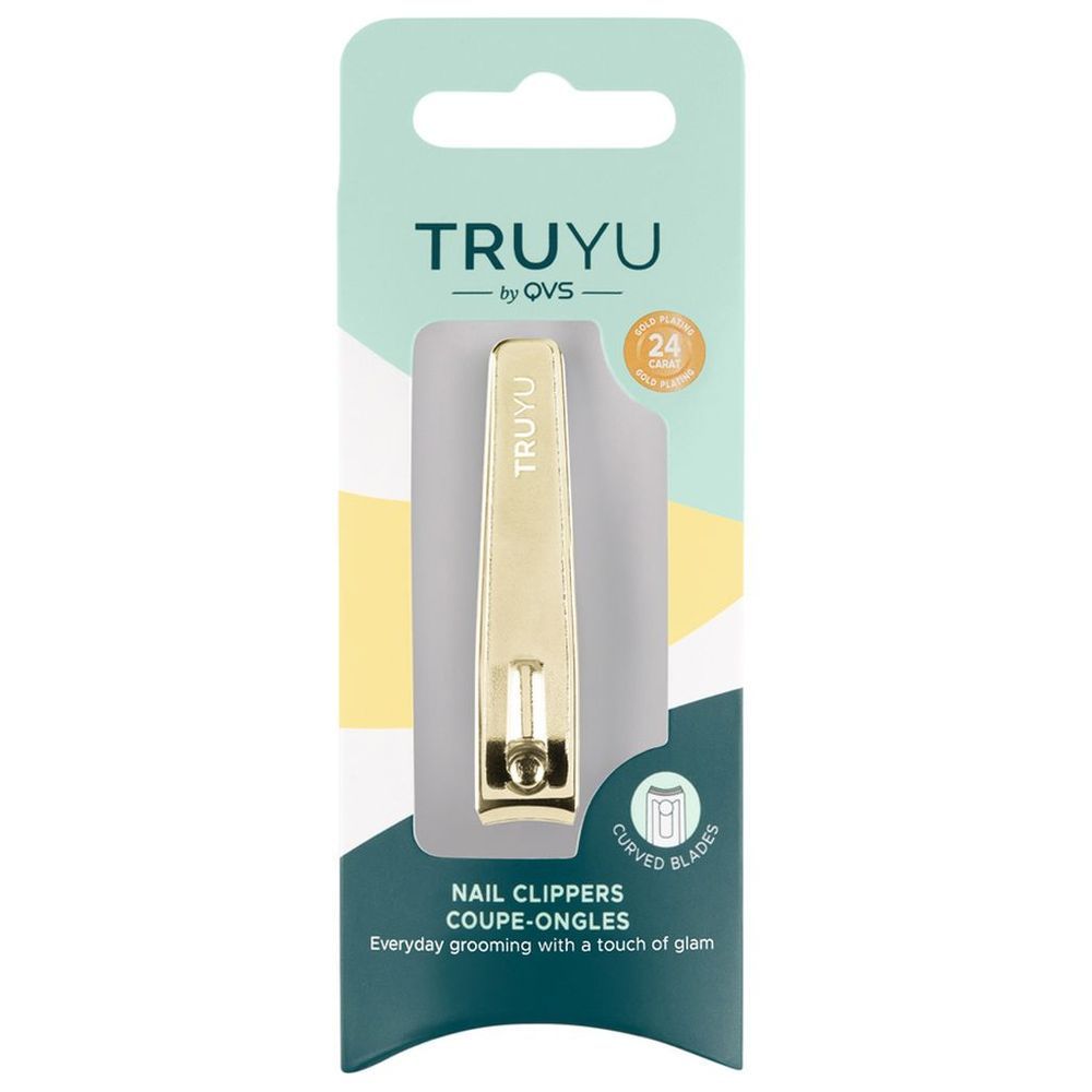 QVS - Nail Clipper - Gold Plated