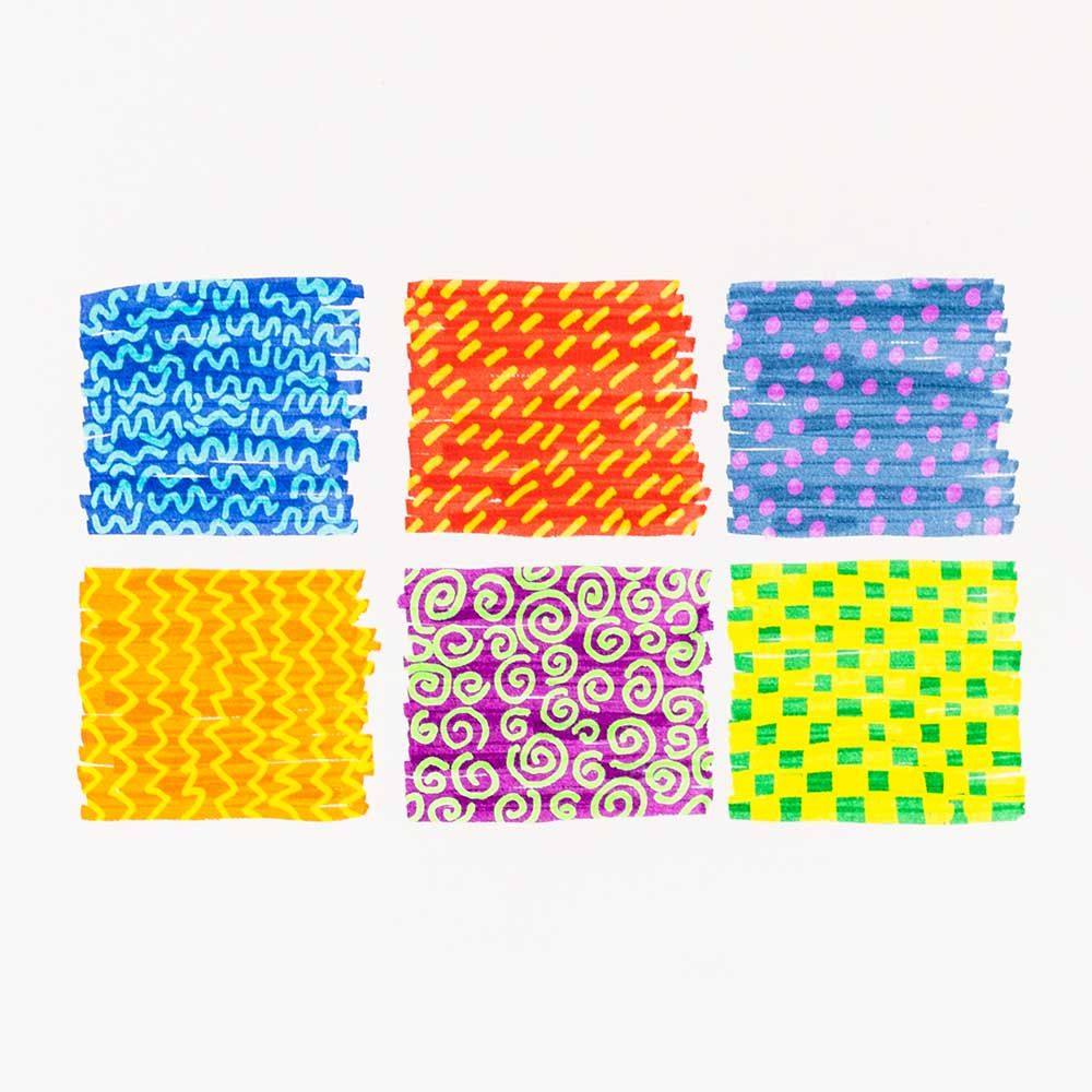 Tiger Tribe - Colour Change Magic Markers - 6pcs