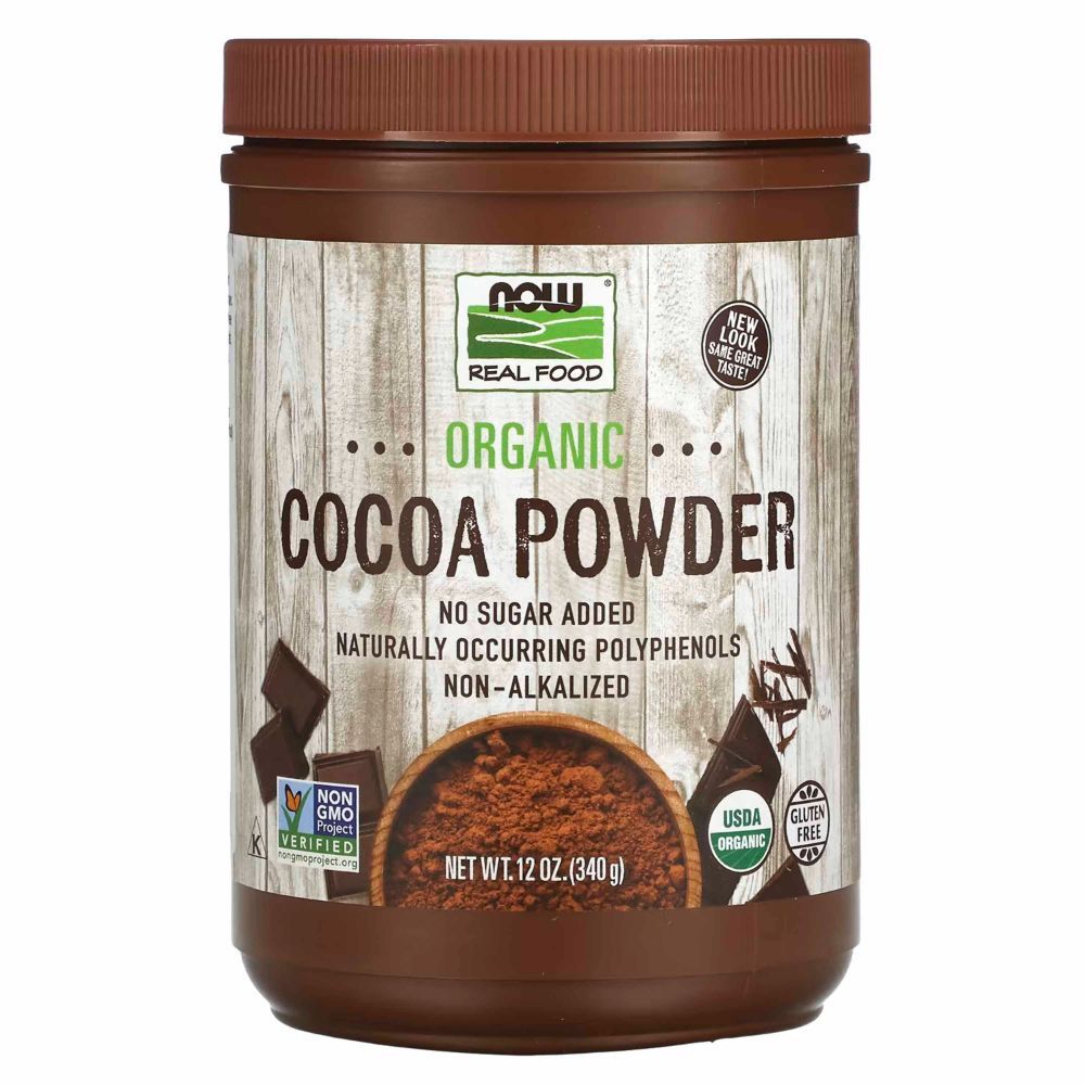 Now Foods - Cocoa Lovers Organic Cocoa Powder 340g