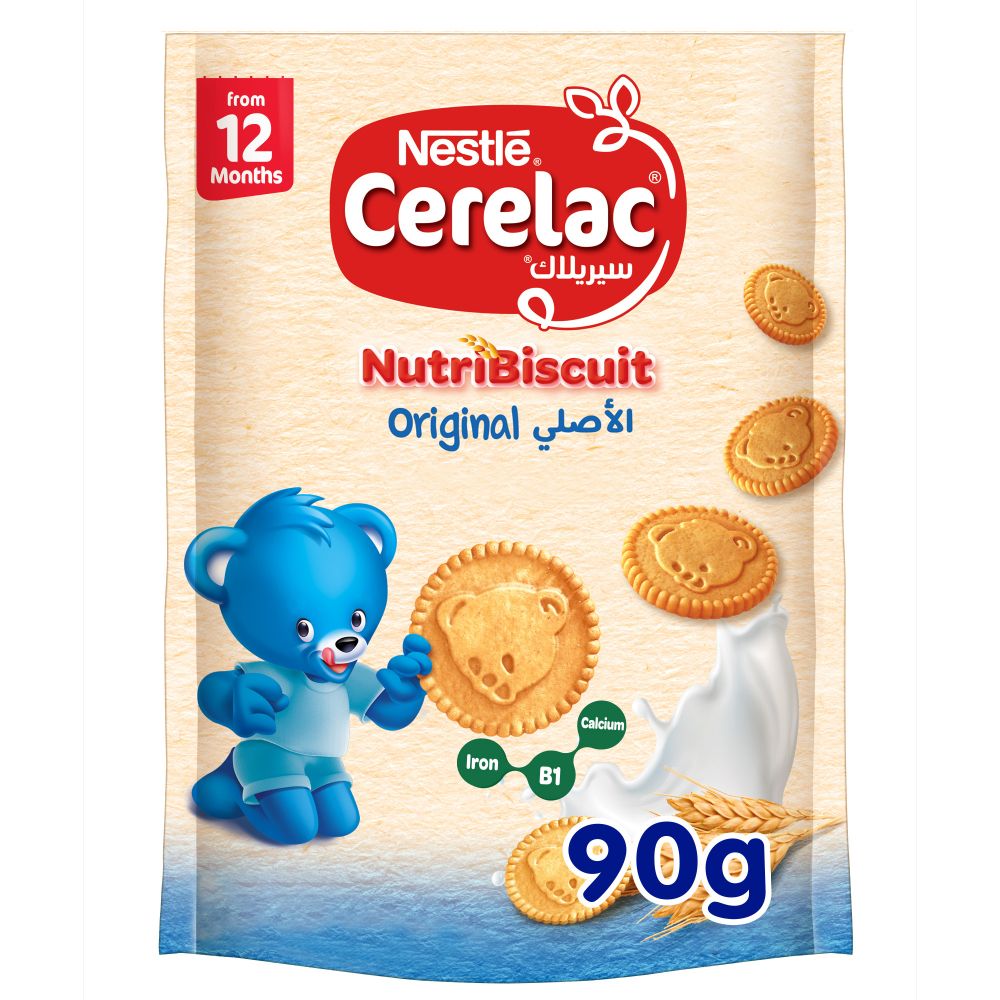 Nestle CERELAC Nutribiscuit Original Bag 180g