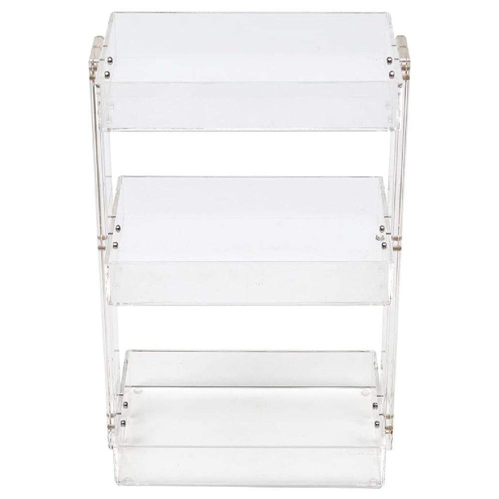 Homesmiths - Hs Vanity Acrylic Skincare Shelf - Clear - 22 X 15 X 34.5cm