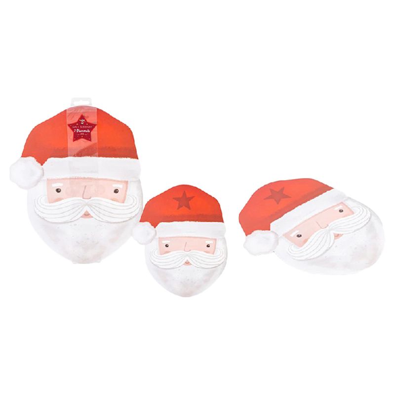 Rsw - Santa Face Placemats - 2pcs