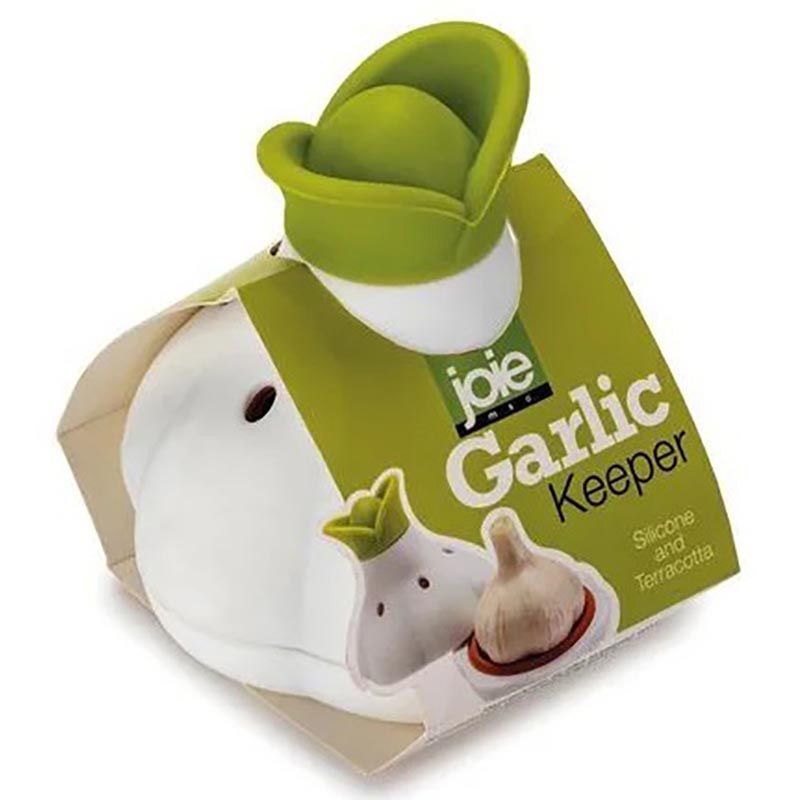 Joie - Garlic Keeper Terracotta Silicone - Green