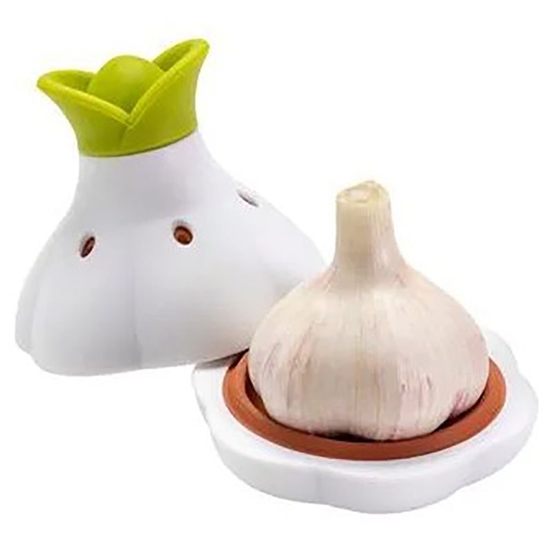 Joie - Garlic Keeper Terracotta Silicone - Green