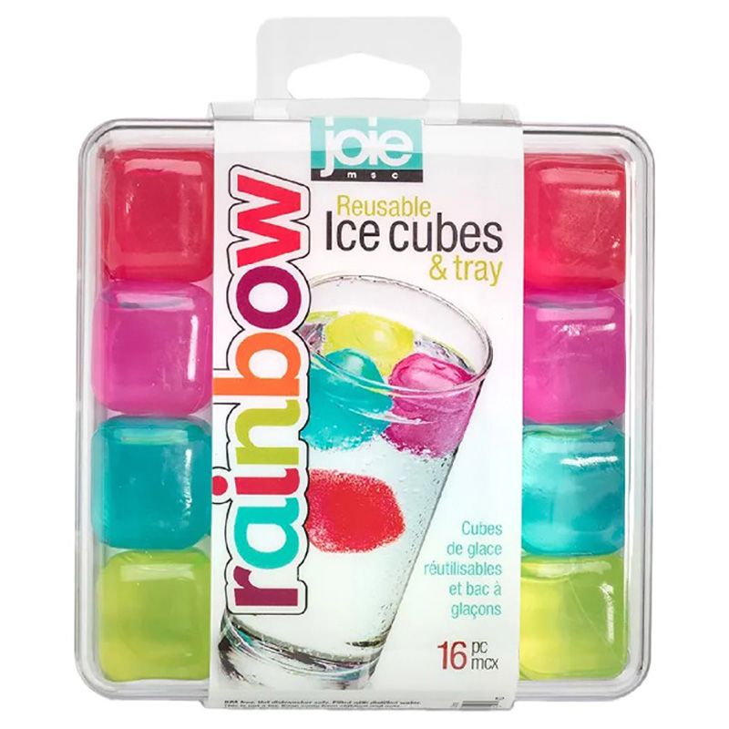 Joie - Reusable Ice Cubes & Tray - 16pcs