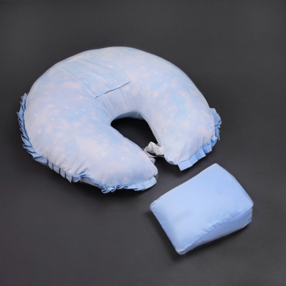 Fancy Fluff - Organic Feeding Pillow W/ Reclining Support Pillow - Nova