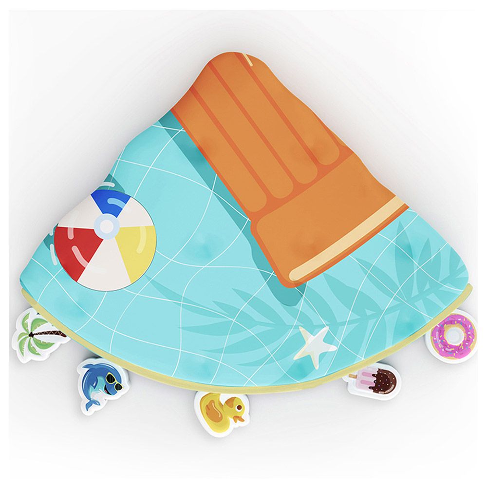 Fancy Fluff - Organic Baby Play Mat - Pool