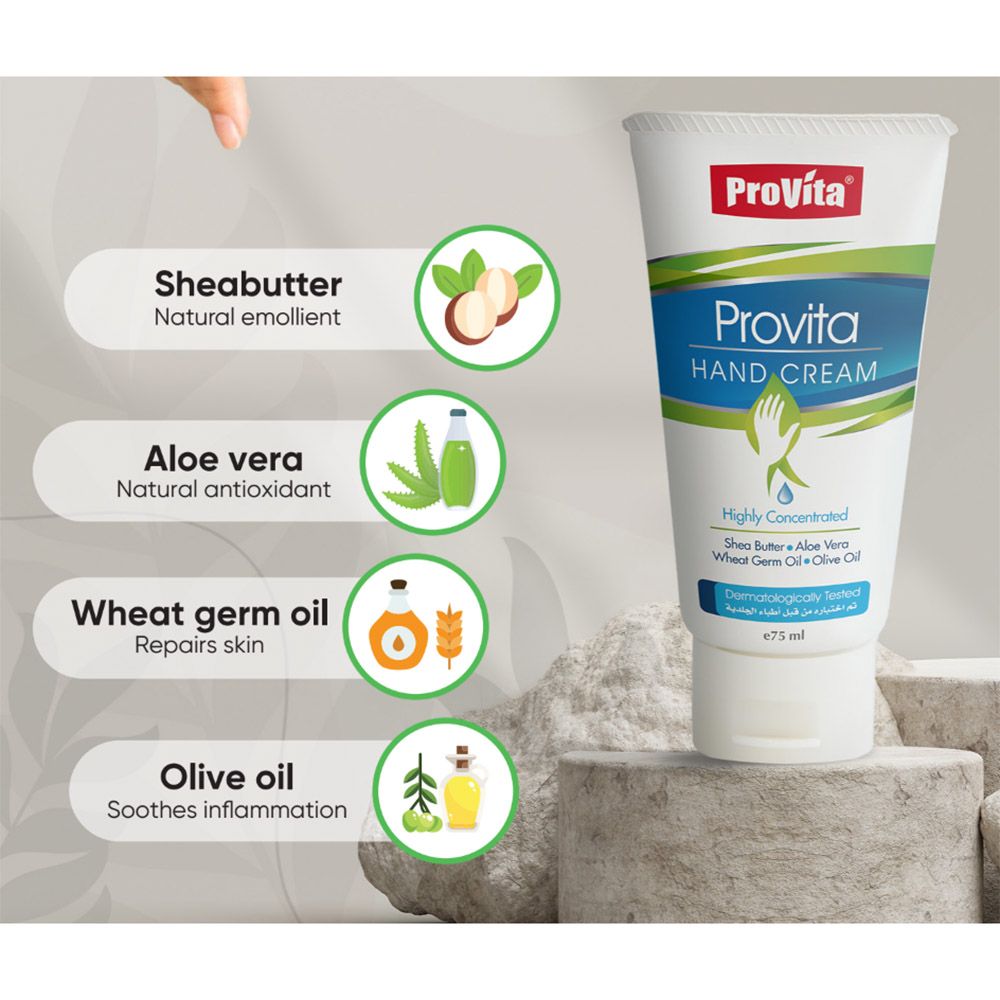 ProVita - Highly Concentrated Hand Cream - 75 ml