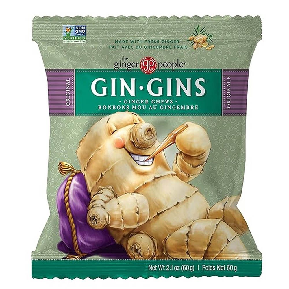 The Ginger People - Gin Gins Original Ginger Flavour Chews - 60 gm