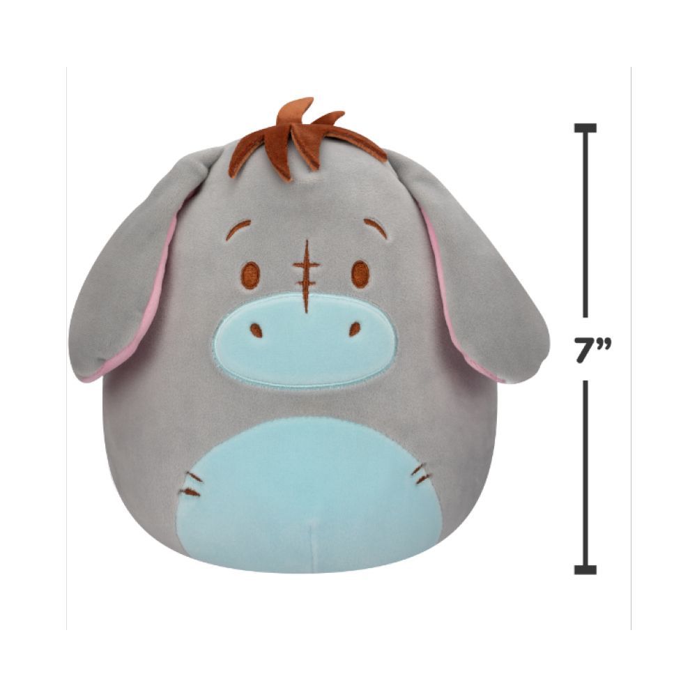 Squishmallows - Disney Eeyore Plush Toy - 7-inch