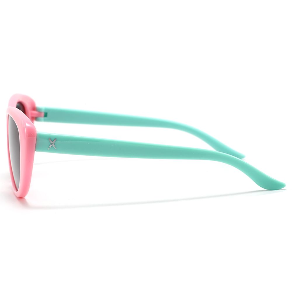 Xpi - Cat Eye Kids Polarized Sunglasses - Turquoise Blush