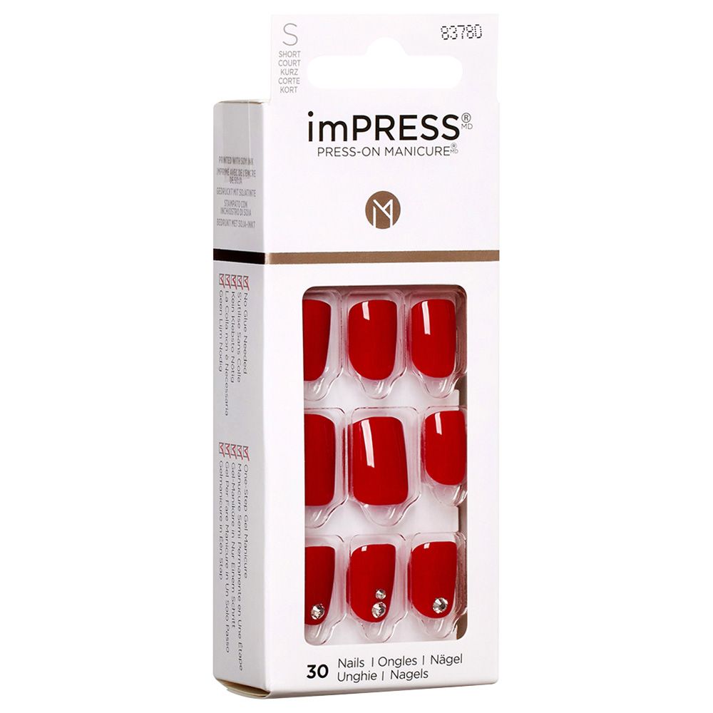 Kiss - Impress Short Press-On Nails - Kill Heels - 30pcs