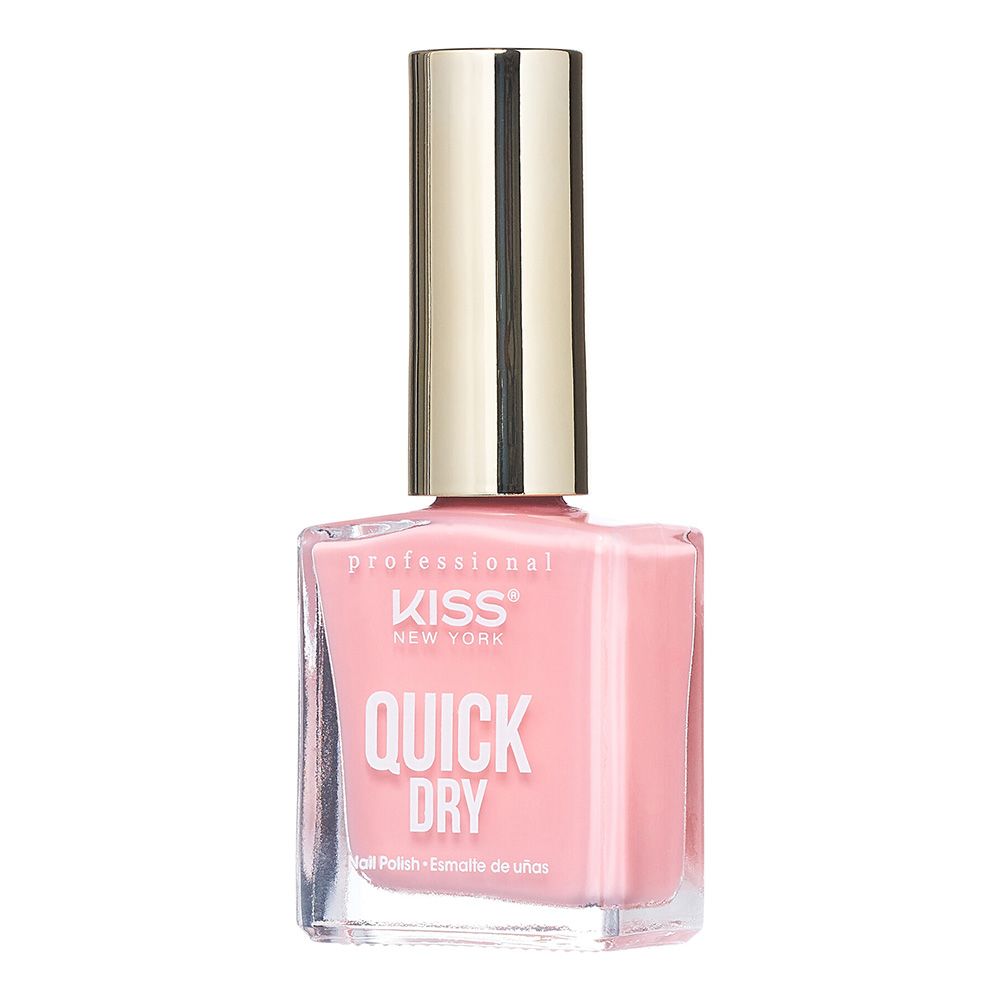 Kiss - Quick Dry Nail Polish - Toasted Pink