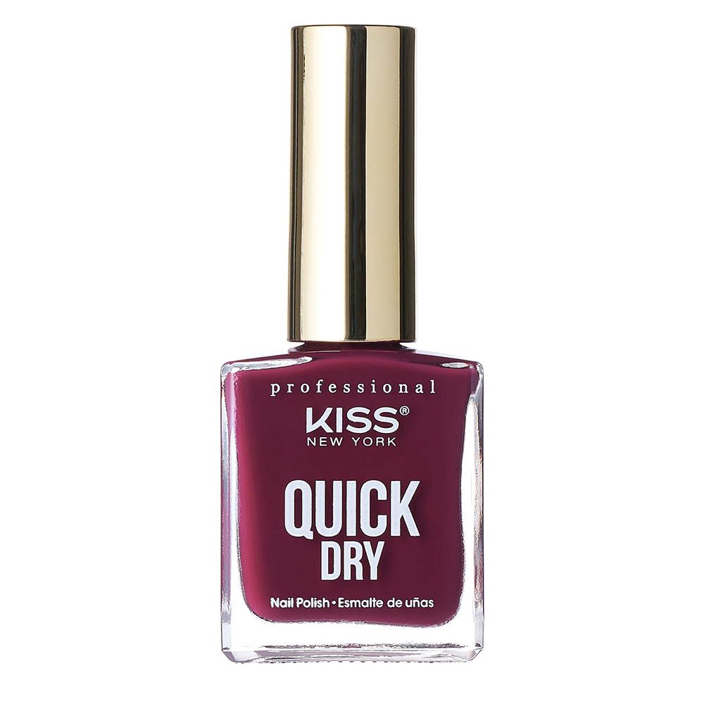 Kiss - Quick Dry Nail Polish - Wrathberry