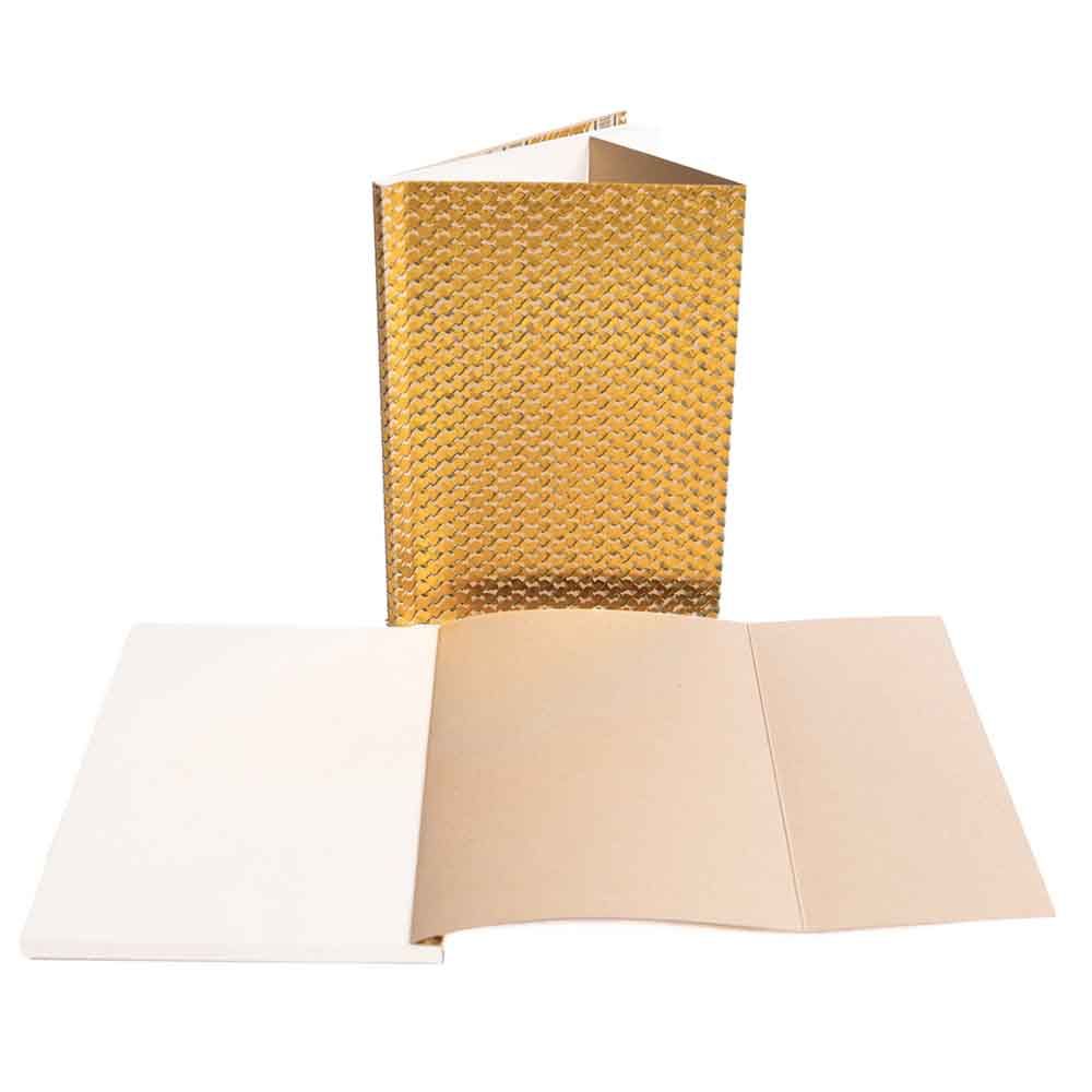 Little Majlis - A5 Gatefold Notebook - Ghutra - Gold - 120 Sheets