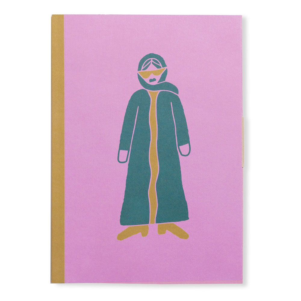 Little Majlis - A5 Notebook - Emirati Fashionista - 120 Sheets