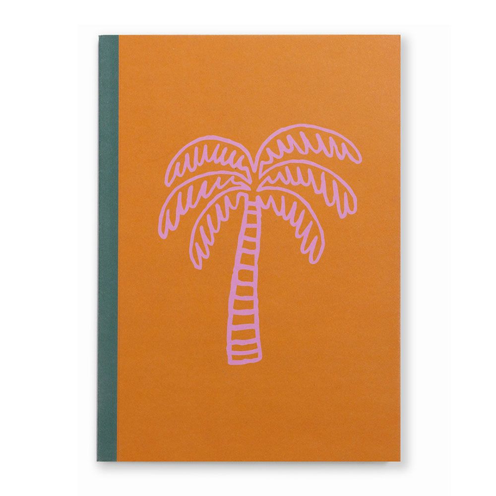 Little Majlis - A5 Gatefold Notebook - Palm Tree - 120 Sheets