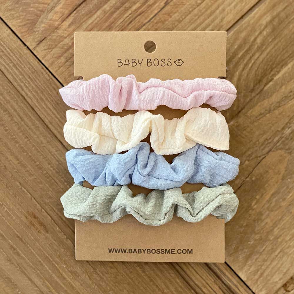 Baby Boss - Kids Scrunchie - 4pcs