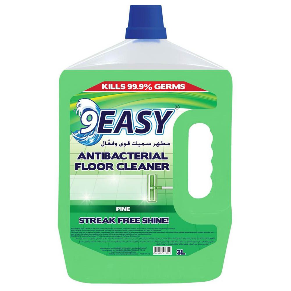 9Easy - Antibacterial Floor Cleaner - Pine - 3 L