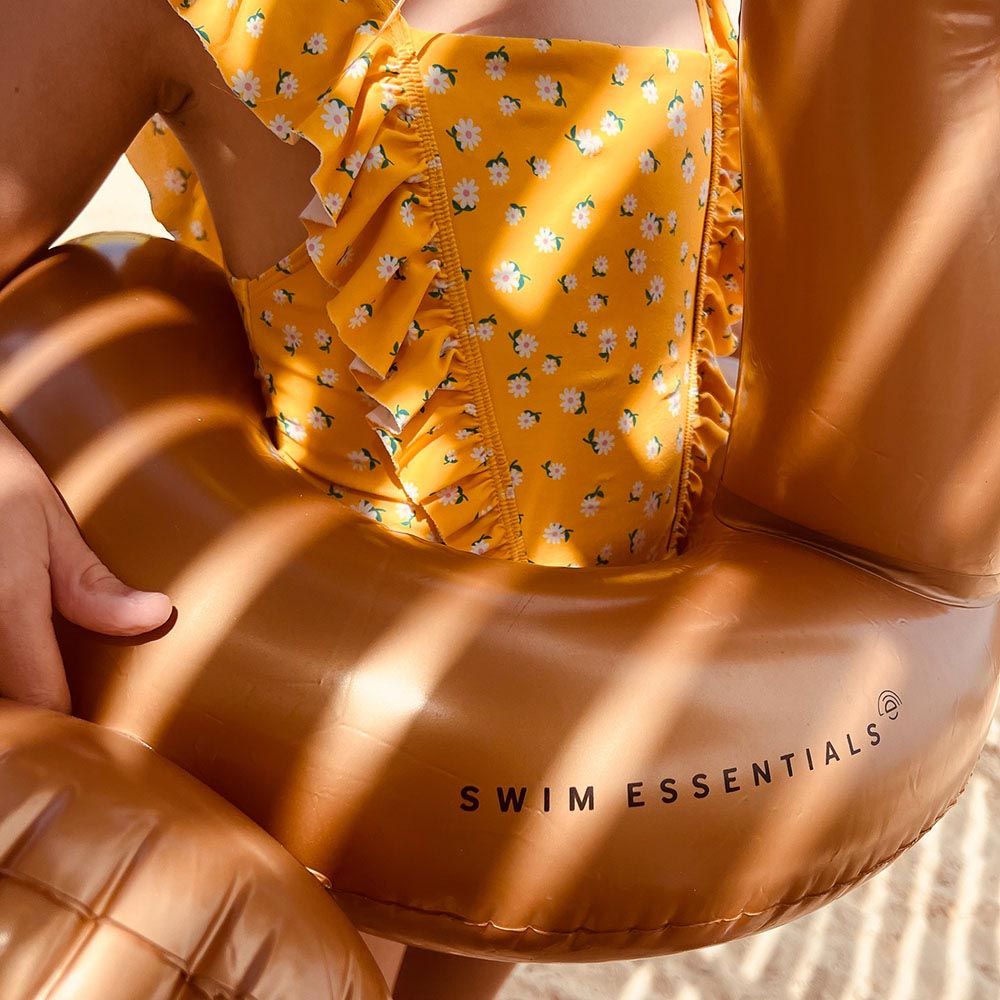 Swim Essentials - Split Ring Swan - Gold - 56cm