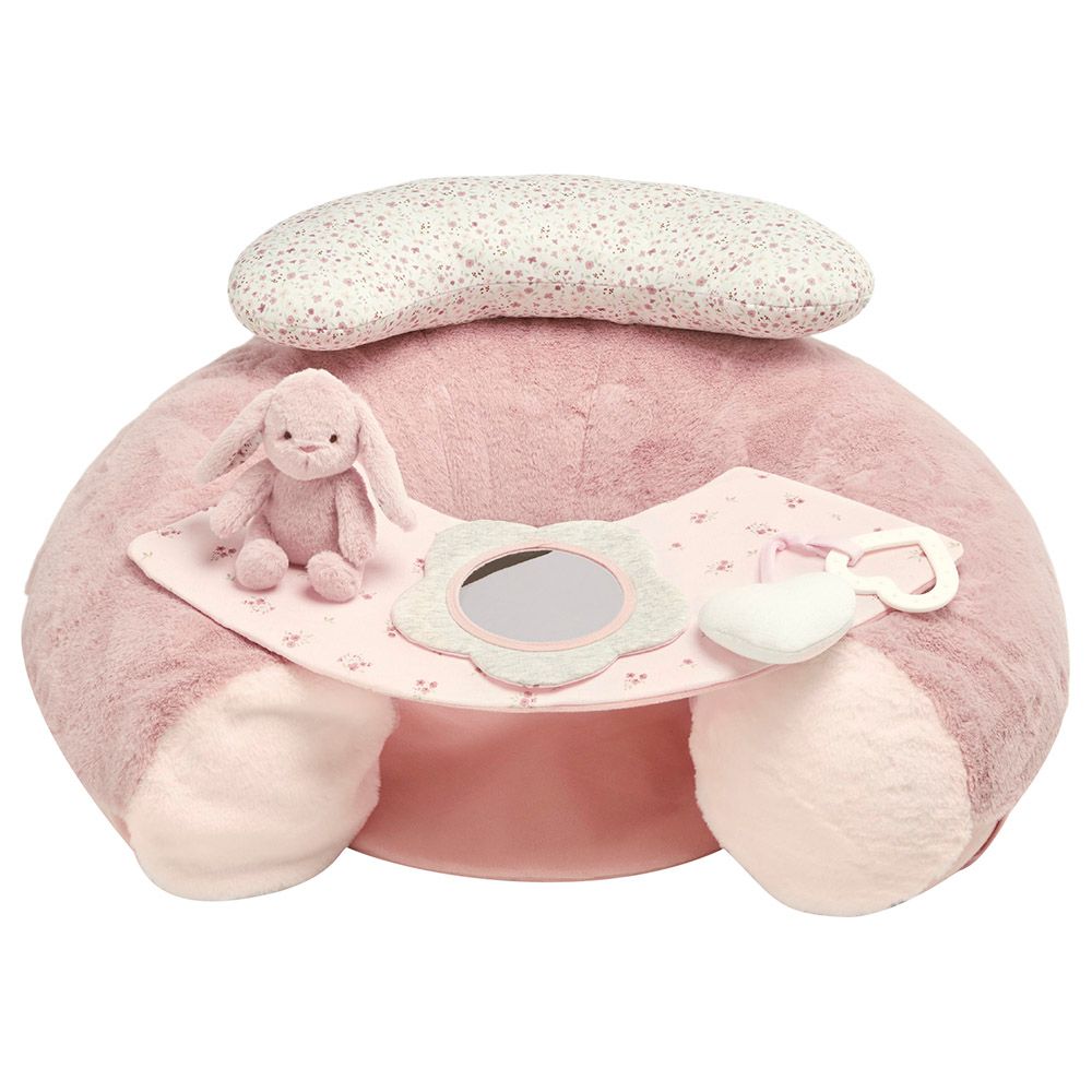 Mamas & Papas - Welcome to the World Sit And Play Bunny Interactive Seat - Pink