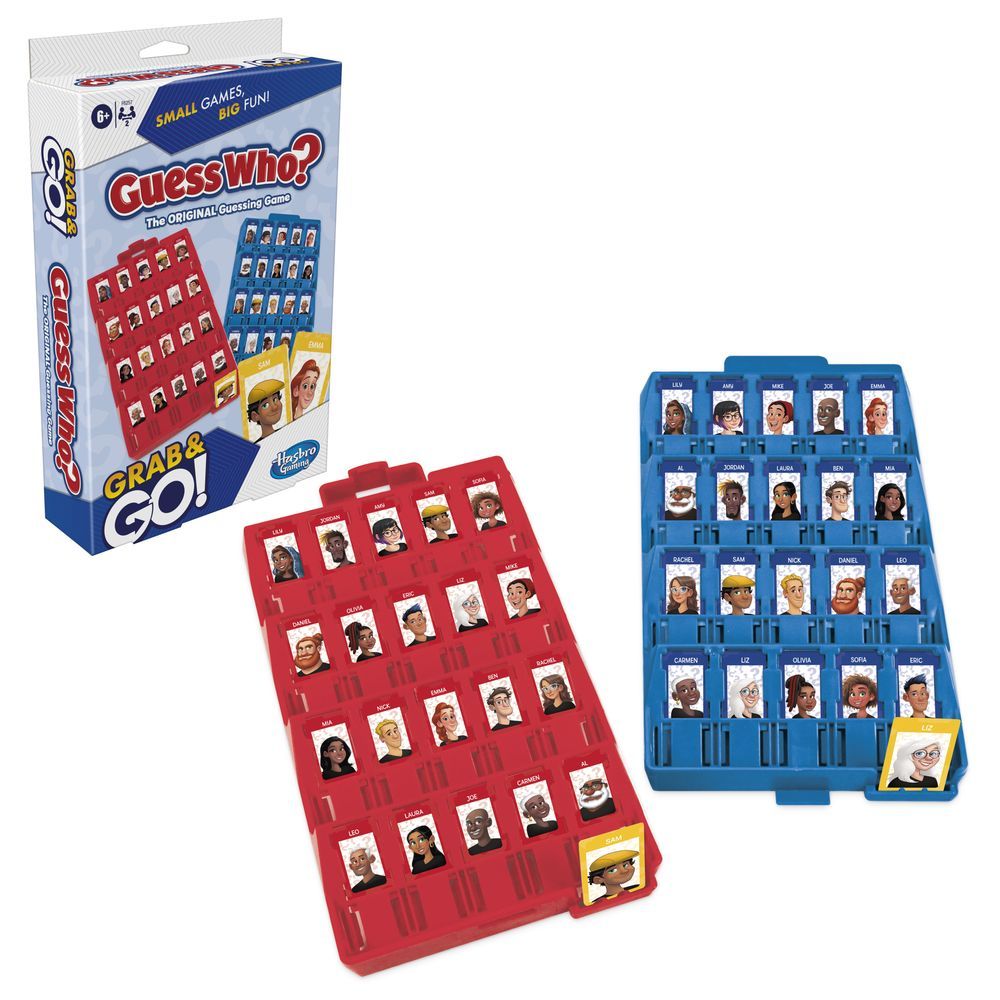 Hasbro Gaming - Grab & Go Guess Who? The Original Guessing Game