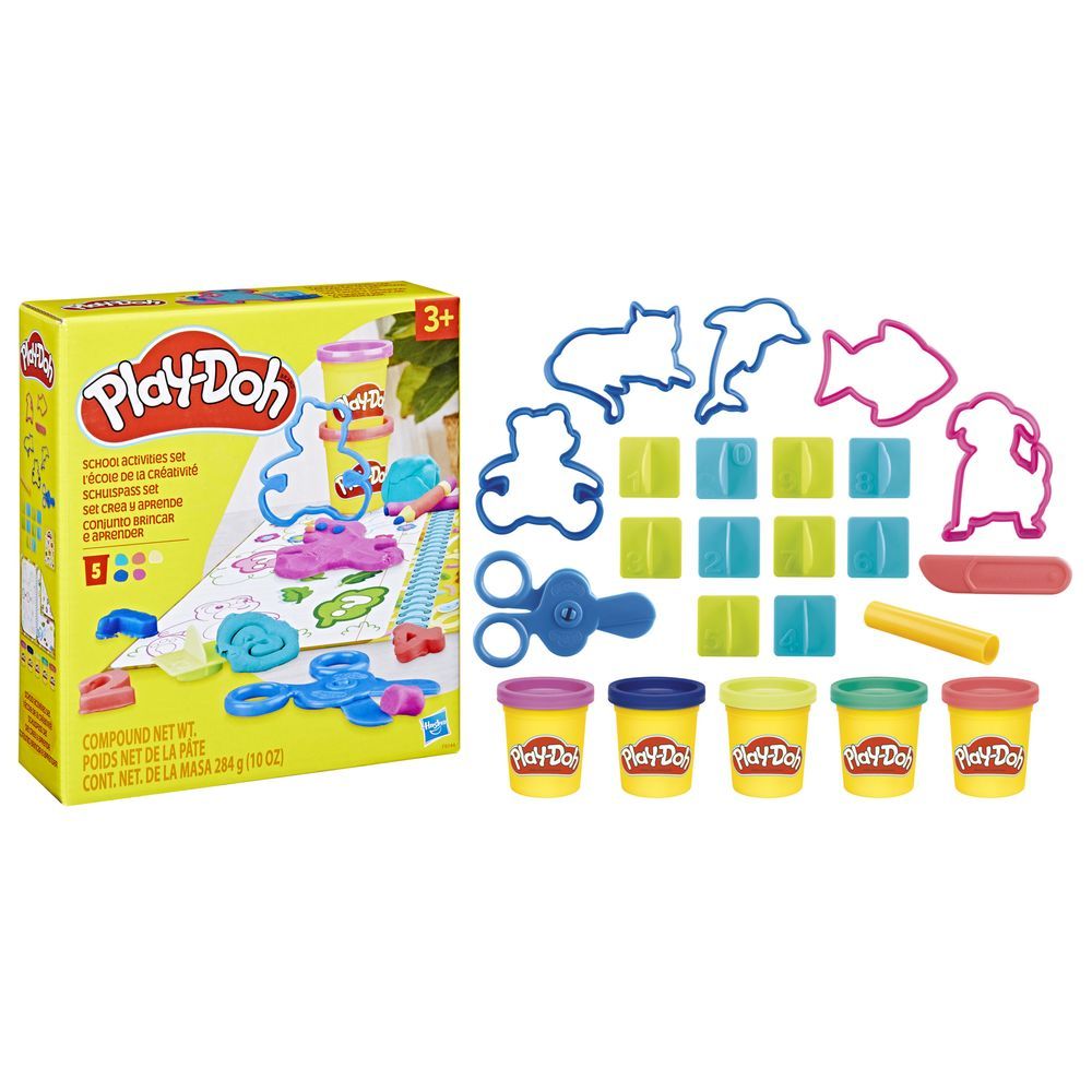 Play-Doh - School Activities Set - 23 Pcs