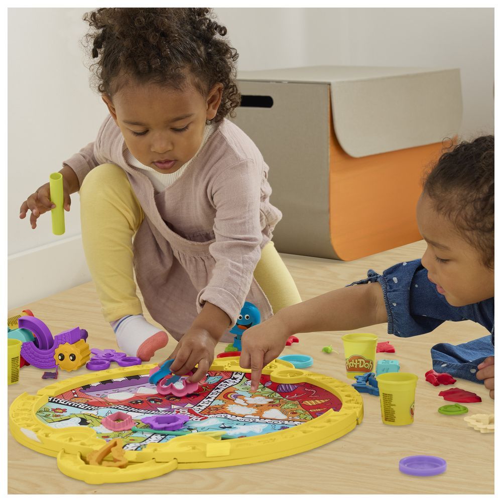 Play-Doh - Starters Fold and Go Playmat Set - 22 Pcs