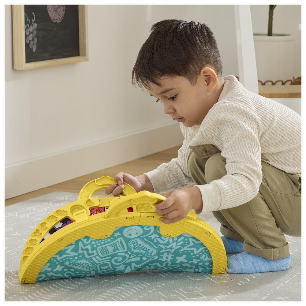 Play-Doh - Starters Fold and Go Playmat Set - 22 Pcs