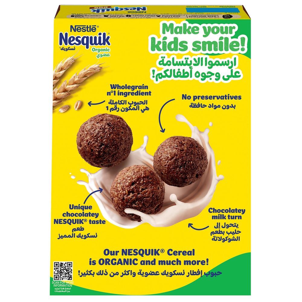 Nesquik - Organic Cereals With Whole Grain 375g