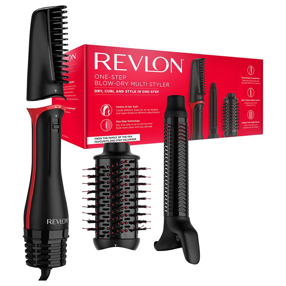 Revlon - One Step Blow Dry Multi Styler - Black