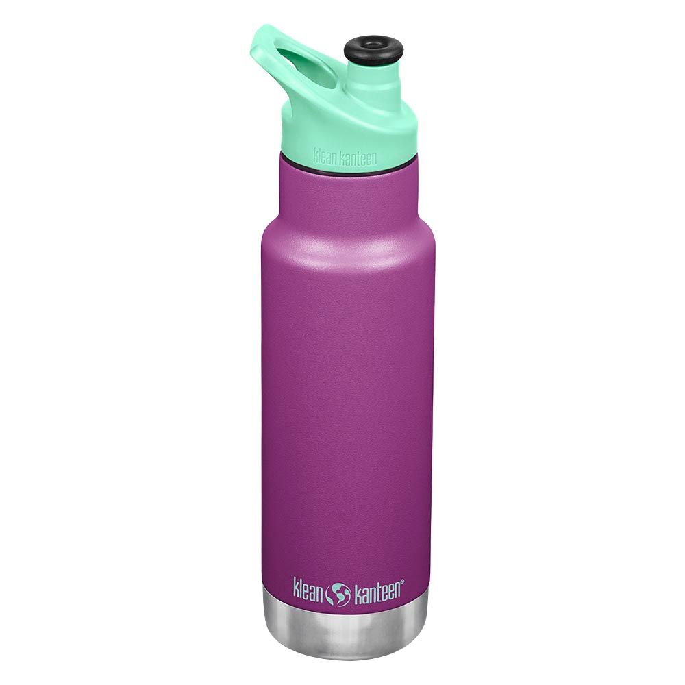 Klean Kanteen - Insulated Kid Classic Narrow Bottle With Sport Cap - Sparkling Grape - 355ml