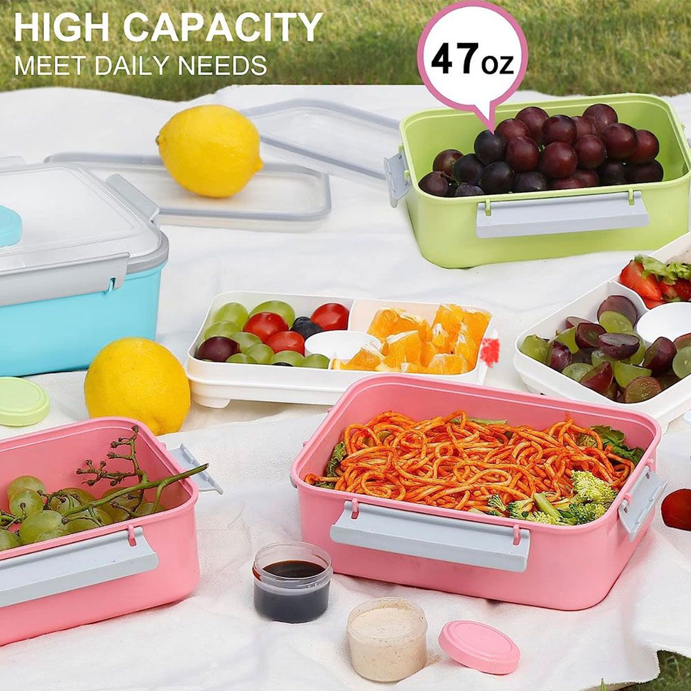 Star Babies - Double Layer Lunch Box - Peach