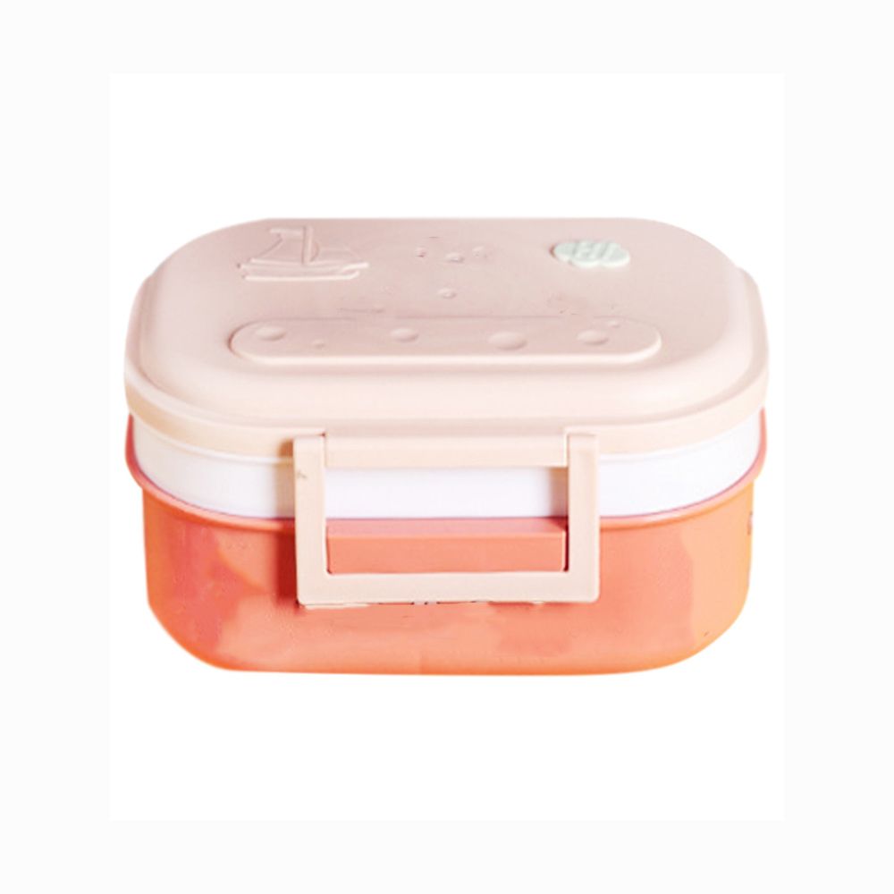 Star Babies - Double Layer Lunch Box - Peach