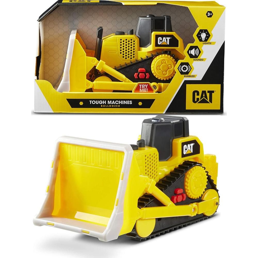 Cat Toys - Light & Sound Tough Machines 1pc - Assorted