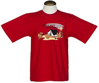 Hang-Out in Dubai T-Shirt - Red 