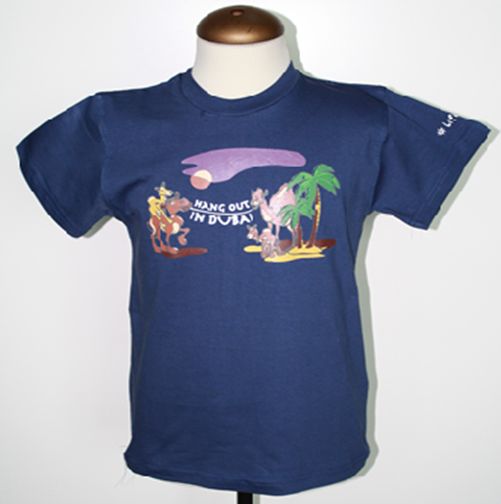 Hang-Out in Dubai T-Shirt - Navy Blue 