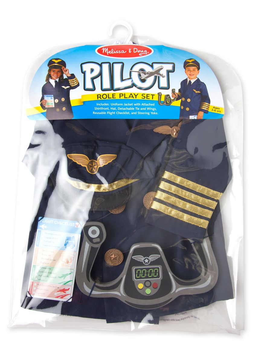 Melissa & Doug Pilot Role Play Set