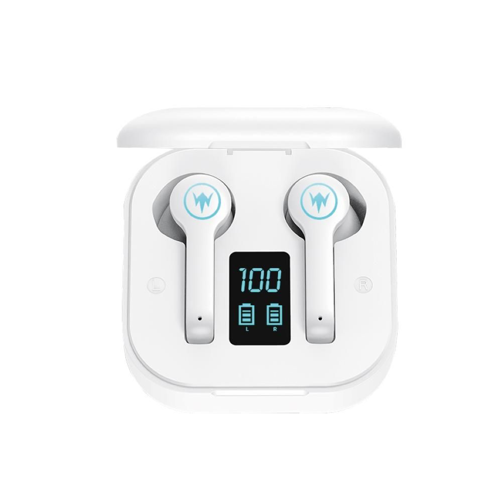 Moodix - KI23K49 Bluetooth Earbuds - White